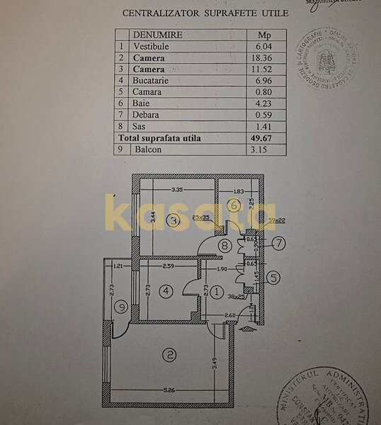 Baneasa, Parc Herastrau, oportunitate, apartament 2 camere.
